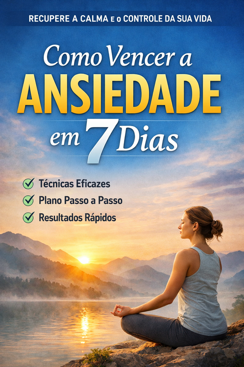 Como Controlar a Ansiedade em 7 Dias